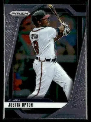 2025 Panini Prizm Justin Upton #115 Atlanta Braves