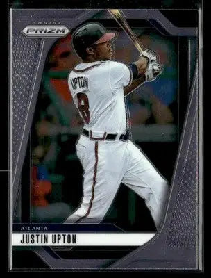 2025 Panini Prizm Justin Upton #115 Atlanta Braves