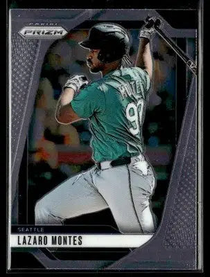 2025 Panini Prizm Lazaro Montes #100 Seattle Mariners