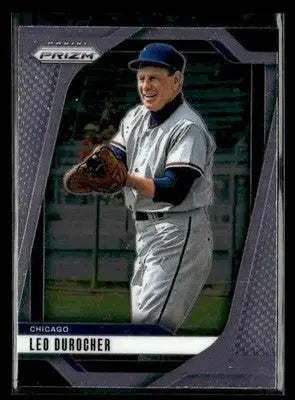 2025 Panini Prizm Leo Durocher #201 Chicago Cubs