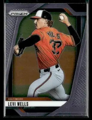 2025 Panini Prizm Levi Wells #68 Baltimore Orioles