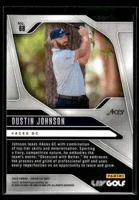 2025 Panini Prizm LIV Dustin Johnson #68 Aces - Other