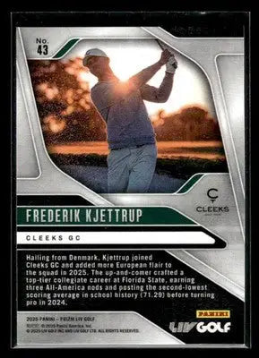 2025 Panini Prizm LIV Frederik Kjettrup #43 RC Cleeks - Other