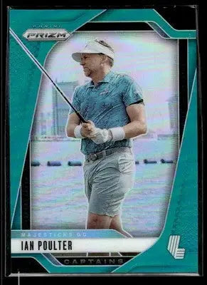 2025 Panini Prizm LIV Ian Poulter #75 Teal #/275 SN Majesticks - Golf Card Single