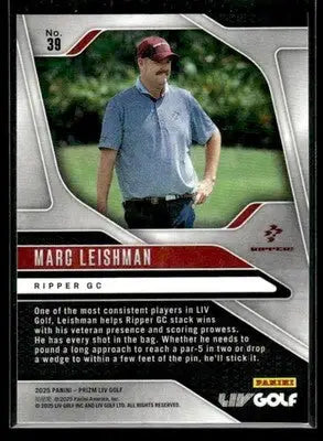 2025 Panini Prizm LIV Marc Leishman #39 Ripper - Other