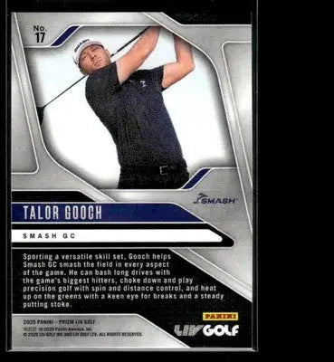 2025 Panini Prizm LIV Talor Gooch #17 Smash - Other