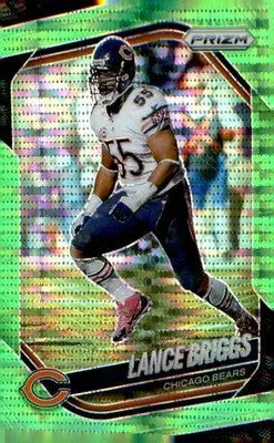 2025 Panini Prizm Neon Green Pulsar #257 Lance Briggs