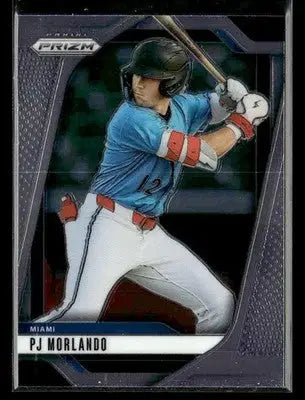 2025 Panini Prizm PJ Morlando #173 Miami Marlins