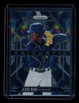 2025 Panini Prizm Prizmatic Jesus Made #16 Baseball - Baseball Card Single