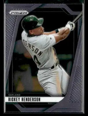 2025 Panini Prizm Rickey Henderson #230 Oakland Athletics