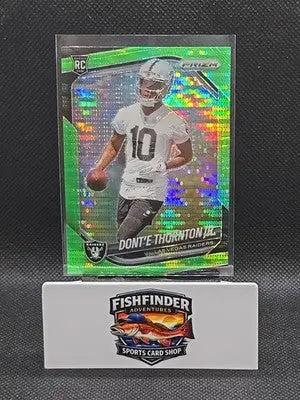 2025 Panini Prizm - Rookies Dont’e Thornton Jr. #369 Neon Green Pulsar Prizm... - Football Card Single
