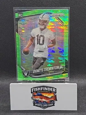 2025 Panini Prizm - Rookies Dont’e Thornton Jr. #369 Neon Green Pulsar Prizm... - Football Card Single