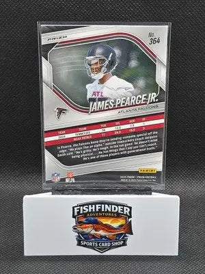 2025 Panini Prizm - Rookies James Pearce Jr. #364 Green Flash Prizm (RC) - Football Card Single