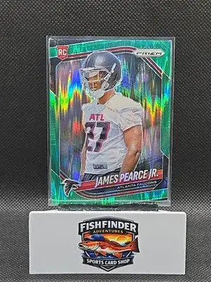 2025 Panini Prizm - Rookies James Pearce Jr. #364 Green Flash Prizm (RC) - Football Card Single