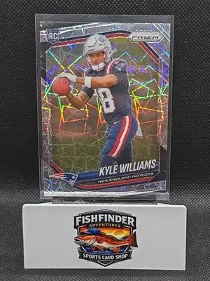 2025 Panini Prizm - Rookies Kyle Williams #336 Lazer Prizm (RC) - Football Card Single