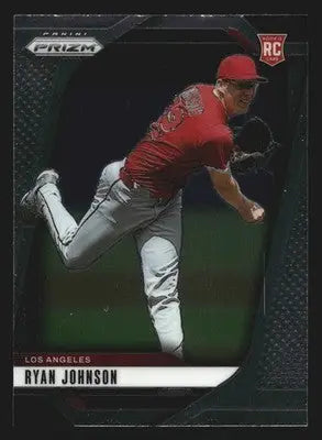 2025 Panini Prizm Ryan Johnson #293 Angels RC - Baseball Card Single