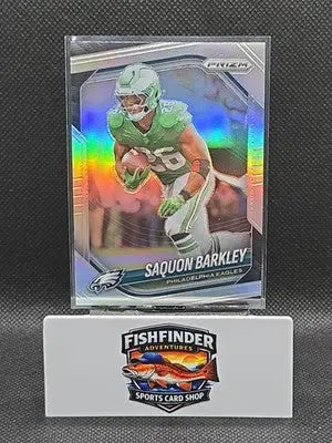 2025 Panini Prizm - Saquon Barkley #298 Silver Prizm - Football Card Single
