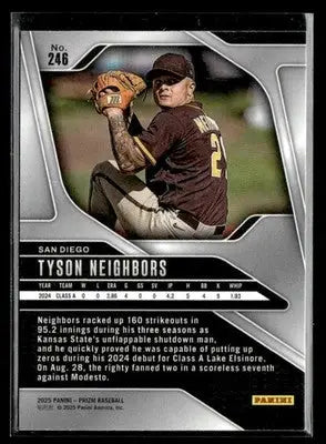 2025 Panini Prizm Tyson Neighbors #246 San Diego Padres