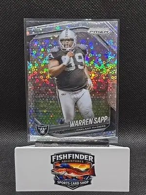 2025 Panini Prizm Warren Sapp #212 Silver Disco Oakland Raiders - Football Card Single