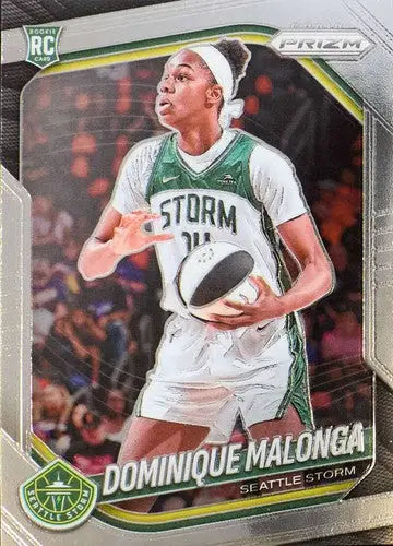 2025 Panini Prizm WNBA #116 Dominique Malonga NM Near Mint RC Rookie ID:83751