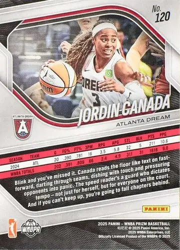 2025 Panini Prizm WNBA #120 Jordin Canada NM Near Mint ID:83753