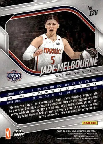2025 Panini Prizm WNBA #128 Jade Melbourne NM Near Mint ID:83758