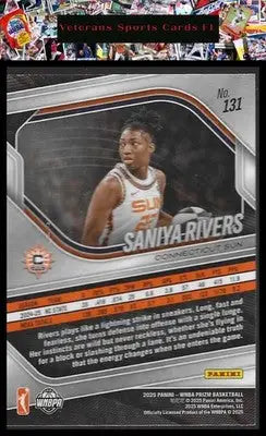 2025 Panini Prizm WNBA #131 Saniya Rivers