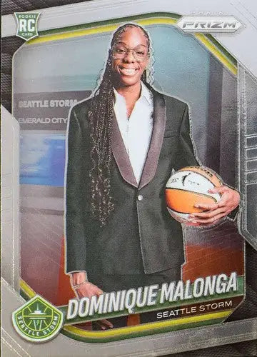 2025 Panini Prizm WNBA #144 Dominique Malonga NM Near Mint ID:83762