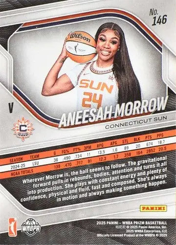 2025 Panini Prizm WNBA #146 Aneesah Morrow NM Near Mint ID:83764
