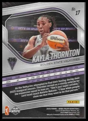 2025 Panini Prizm WNBA #17 Kayla Thornton