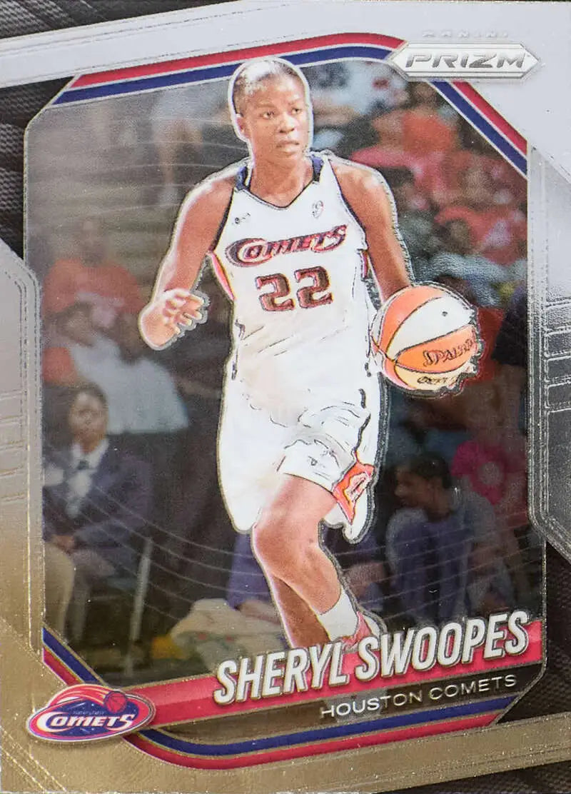 2025 Panini Prizm WNBA #21 Sheryl Swoopes NM-MT Houston Comets Basketball Card - Basketball Card Single