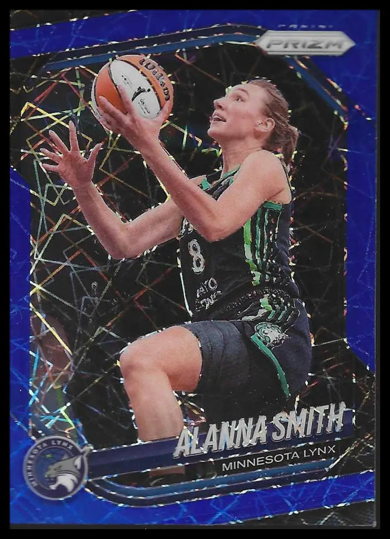 2025 Panini Prizm WNBA #35 Kelsey Mitchell Blue Velocity Prizms - Basketball Card Single