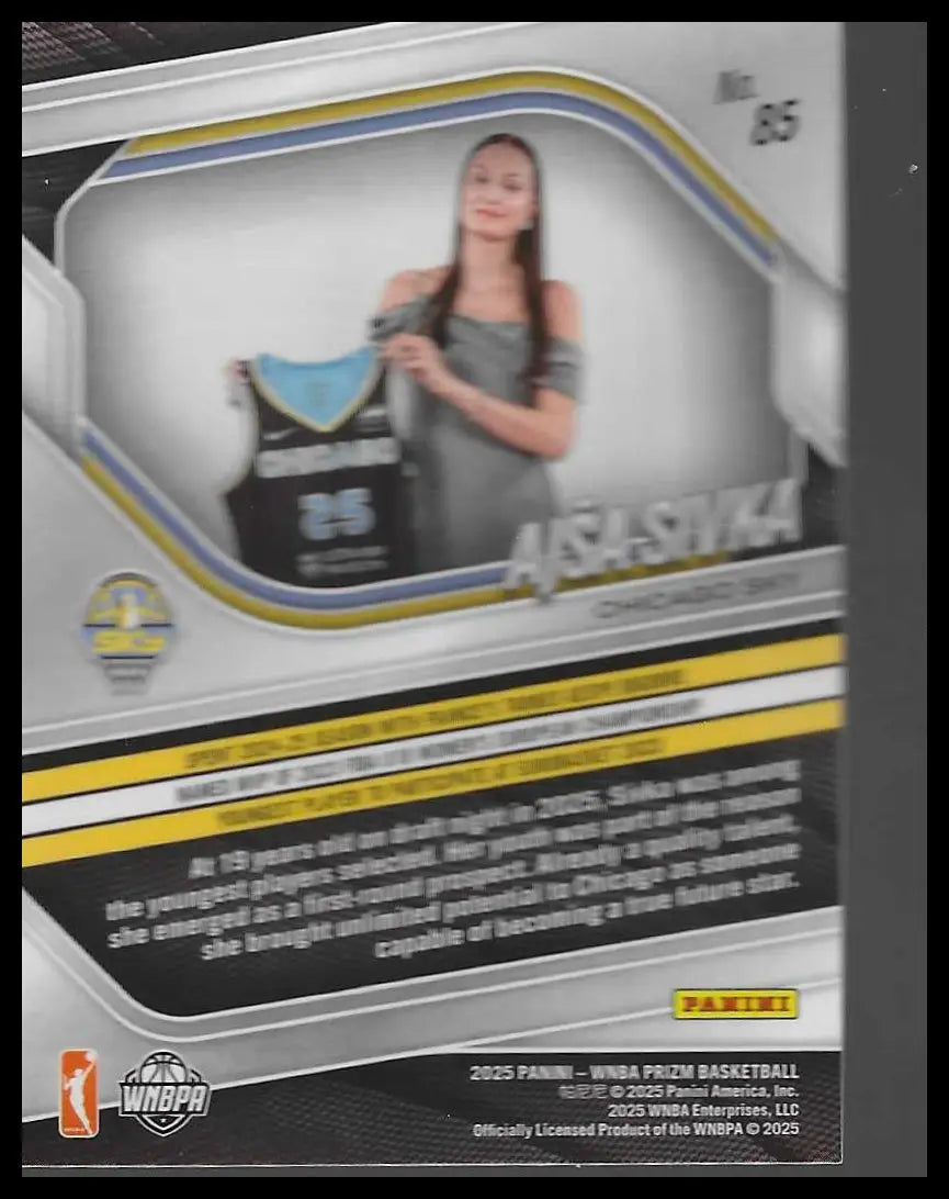 2025 Panini Prizm WNBA #43 Haley Jones - Basketball Card Single