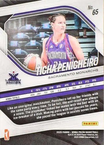 2025 Panini Prizm WNBA #65 Ticha Penicheiro NM Near Mint ID:83727