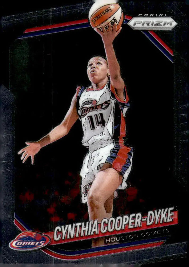 2025 Panini Prizm WNBA #71 Cynthia Cooper-Dyke NM-MT Houston Comets Basketball Card - Basketball Card Single