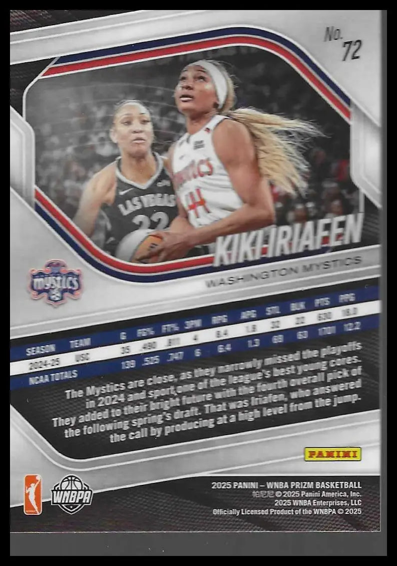2025 Panini Prizm WNBA #82 Katie Lou Samuelson Silver Prizms - Basketball Card Single
