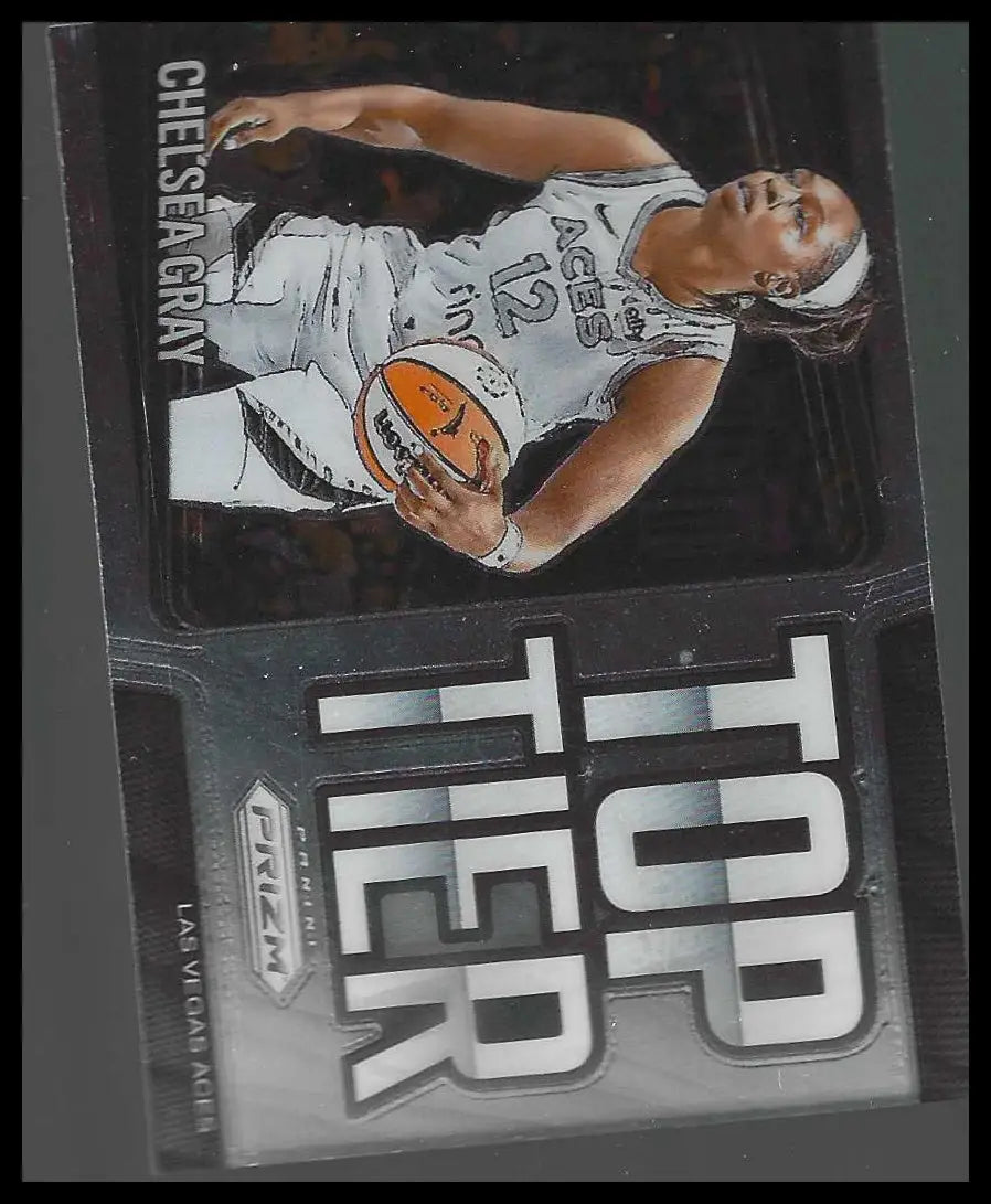 2025 Panini Prizm WNBA #9 Chelsea Gray Top Tier Las Vegas Aces - Basketball Card Single