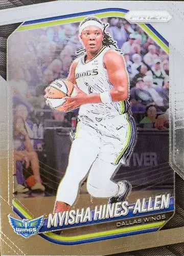 2025 Panini Prizm WNBA #96 Myisha Hines-Allen NM Near Mint ID:83741