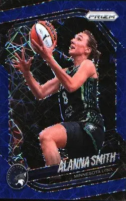 2025 Panini Prizm WNBA Blue Velocity Prizms #101 Alanna Smith - Basketball Card Single