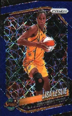 2025 Panini Prizm WNBA Blue Velocity Prizms #106 Lisa Leslie - Basketball Card Single