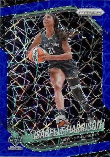 2025 Panini Prizm WNBA Blue Velocity Prizms #12 Isabelle Harrison NM Ne ID:83677 - Basketball Card Single
