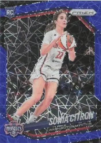 2025 Panini Prizm WNBA Blue Velocity Prizms #122 Sonia Citron NM Near M ID:83691 - Basketball Card Single