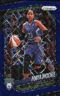 2025 Panini Prizm WNBA Blue Velocity Prizms #135 Maya Moore - Basketball Card Single
