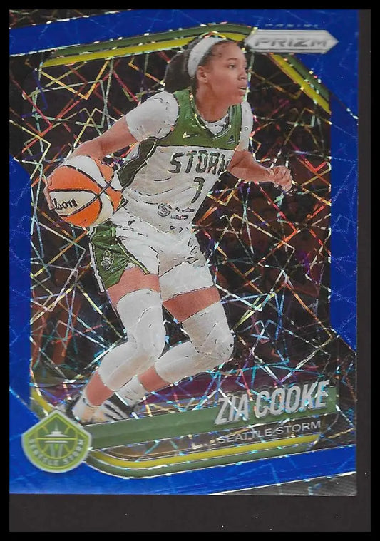 2025 Panini Prizm WNBA Blue Velocity Prizms #135 Maya Moore - Basketball Card Single