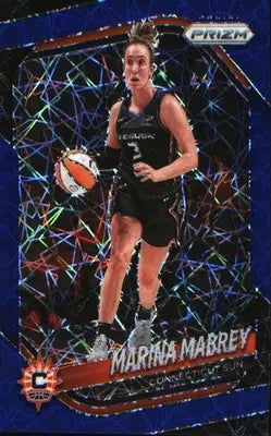 2025 Panini Prizm WNBA Blue Velocity Prizms #18 Marina Mabrey - Basketball Card Single