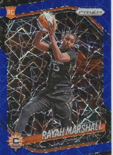 2025 Panini Prizm WNBA Blue Velocity Prizms #47 Rayah Marshall NM Near ID:83681 - Basketball Card Single