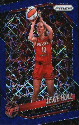 2025 Panini Prizm WNBA Blue Velocity Prizms #51 Lexie Hull