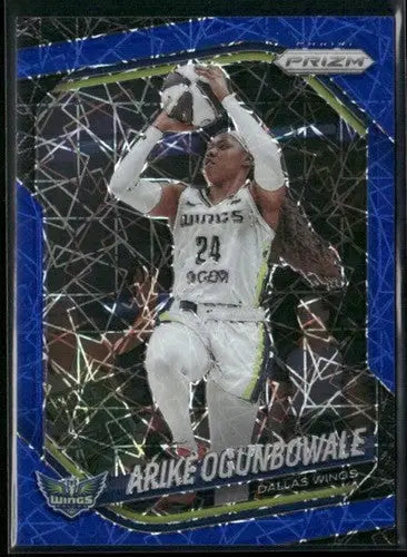 2025 Panini Prizm WNBA Blue Velocity Prizms #73 Arike Ogunbowale NM Nea ID:83686 - Basketball Card Single