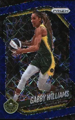 2025 Panini Prizm WNBA Blue Velocity Prizms #77 Gabby Williams - Basketball Card Single