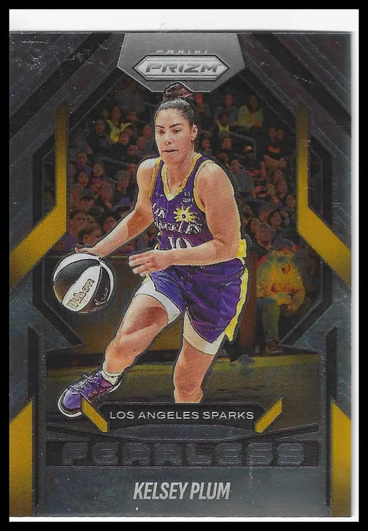 2025 Panini Prizm WNBA Fearless #11 Kelsey Plum - Basketball Card Single